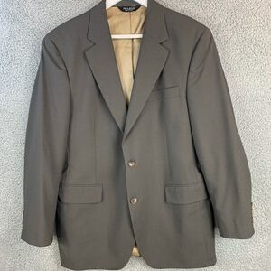 Jos A‎ Bank Blazer Mens 40R Gray Wool Sport Coat Jacket Business Casual